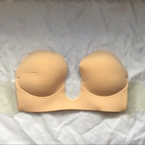 Backless Sticky Plunge Bra
